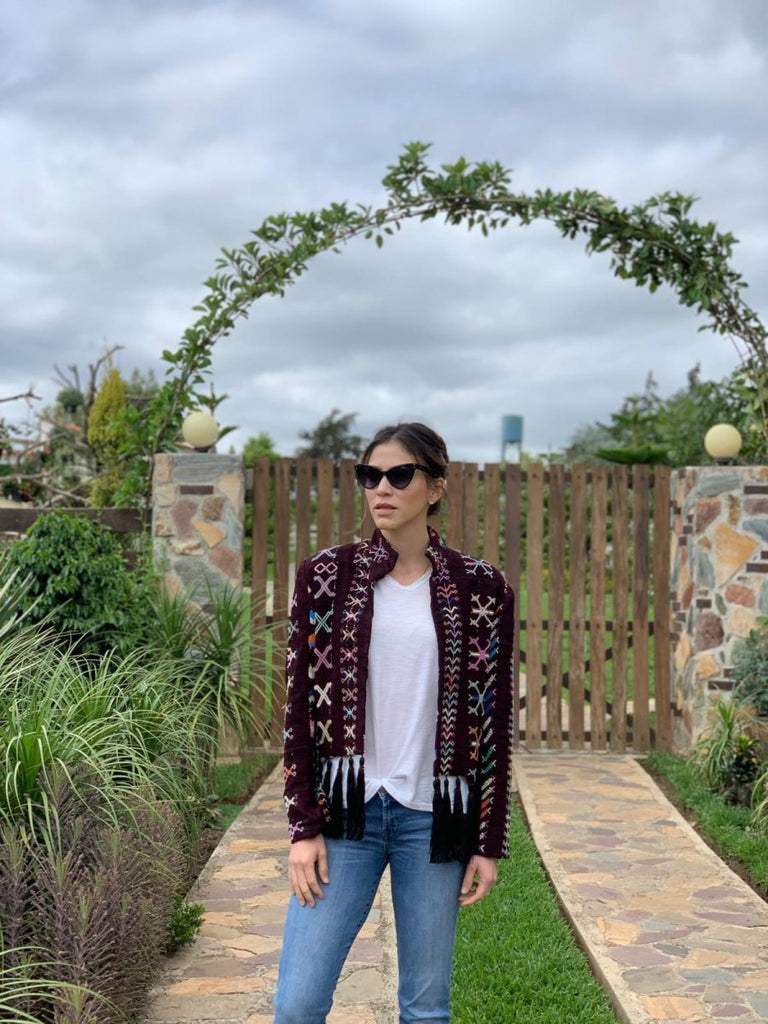 AnimazulDown to XjabelleDown to Xjabelle - Jacket with Tassels