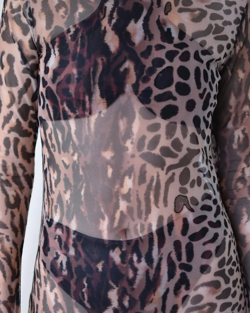 AnimazulKANOMIKanomi - Ikupo Long Mesh Dress