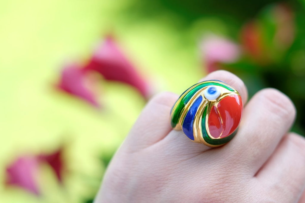 AnimazulEleonora VariniEleonora Varini - Parrot Ring