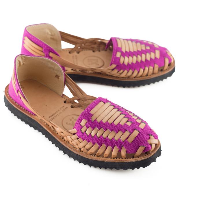 AnimazulIx StyleIX Style - Classic Leather Woven Huarache Sandals (in different colors)